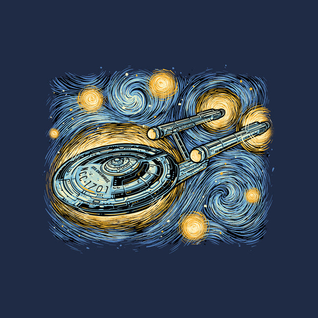 Starry Journey-None-Fleece-Blanket-momma_gorilla