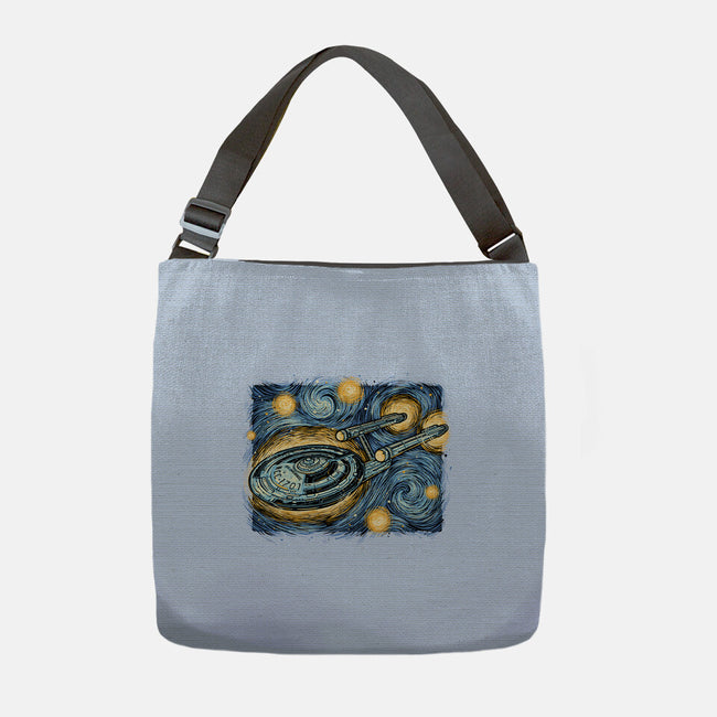 Starry Journey-None-Adjustable Tote-Bag-momma_gorilla
