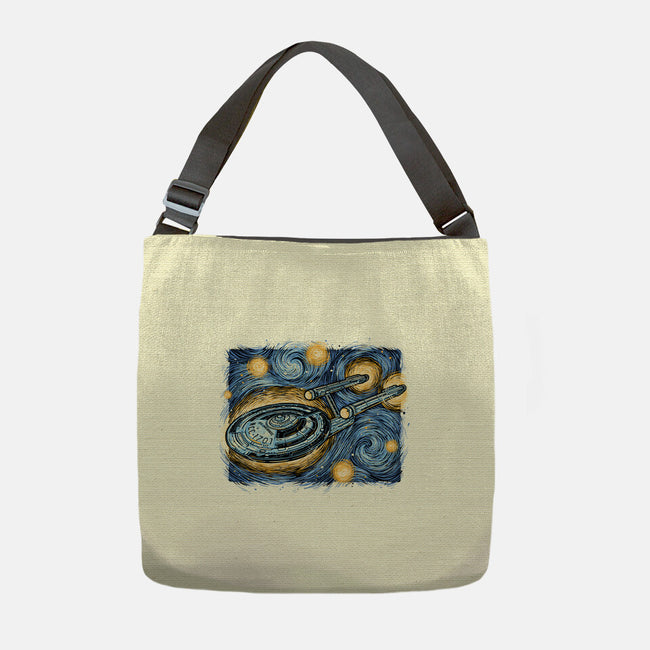 Starry Journey-None-Adjustable Tote-Bag-momma_gorilla