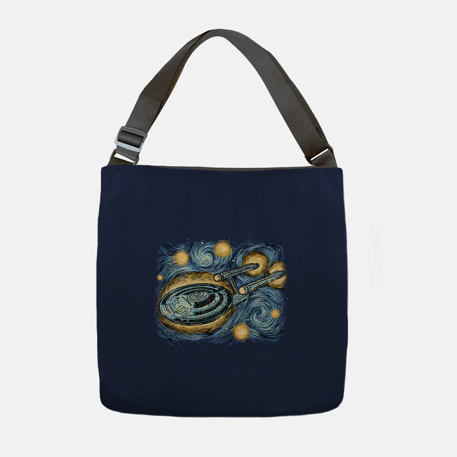 Starry Journey-None-Adjustable Tote-Bag-momma_gorilla