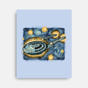 Starry Journey-None-Stretched-Canvas-momma_gorilla