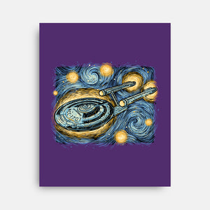 Starry Journey-None-Stretched-Canvas-momma_gorilla