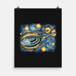 Starry Journey-None-Matte-Poster-momma_gorilla