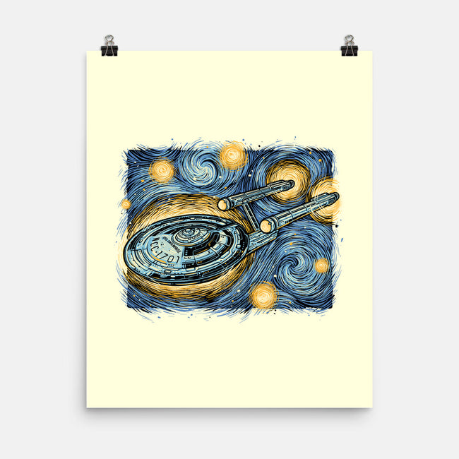 Starry Journey-None-Matte-Poster-momma_gorilla