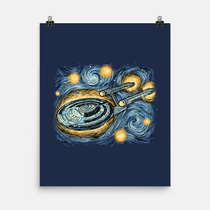 Starry Journey-None-Matte-Poster-momma_gorilla