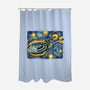 Starry Journey-None-Polyester-Shower Curtain-momma_gorilla