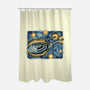 Starry Journey-None-Polyester-Shower Curtain-momma_gorilla