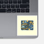 Starry Journey-None-Glossy-Sticker-momma_gorilla
