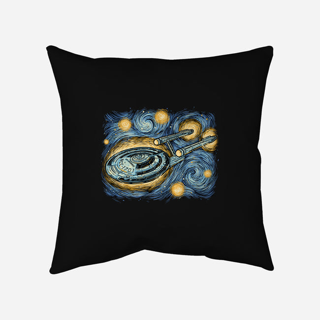 Starry Journey-None-Removable Cover w Insert-Throw Pillow-momma_gorilla