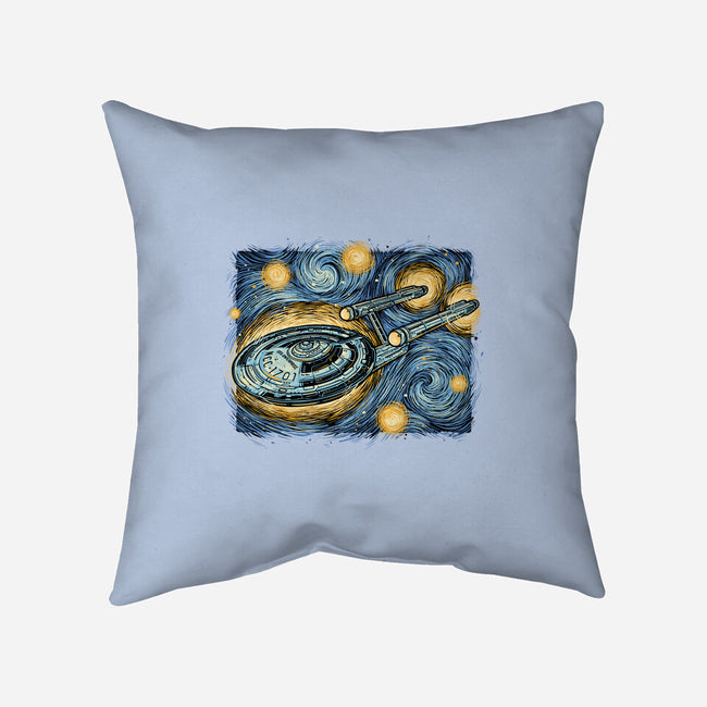 Starry Journey-None-Removable Cover w Insert-Throw Pillow-momma_gorilla