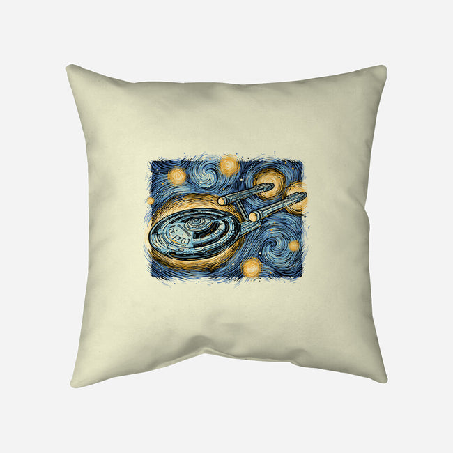 Starry Journey-None-Removable Cover w Insert-Throw Pillow-momma_gorilla