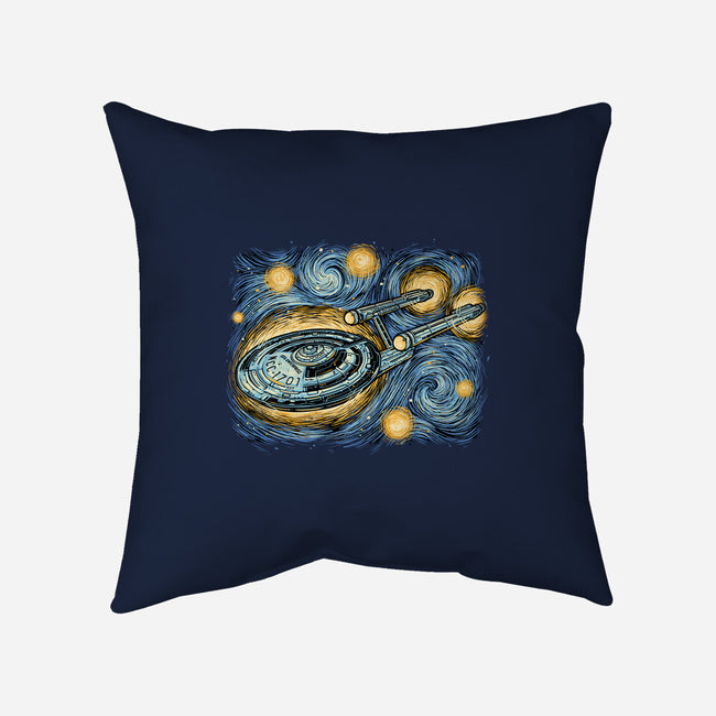Starry Journey-None-Removable Cover w Insert-Throw Pillow-momma_gorilla