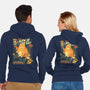 Honey I Blew Up The Cat-Unisex-Zip-Up-Sweatshirt-eduely