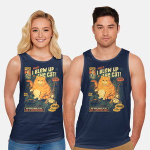 Honey I Blew Up The Cat-Unisex-Basic-Tank-eduely