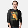 Honey I Blew Up The Cat-Mens-Long Sleeved-Tee-eduely