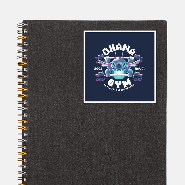 Ohana Gym-None-Glossy-Sticker-naomori