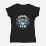 Ohana Gym-Womens-V-Neck-Tee-naomori