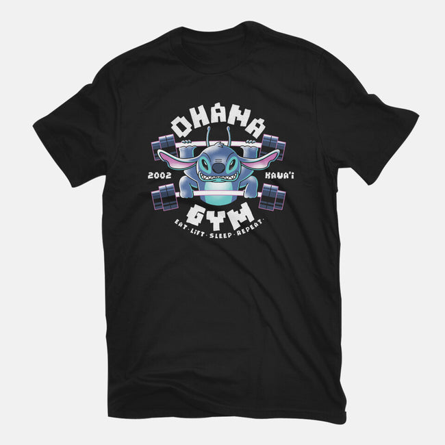 Ohana Gym-Womens-Fitted-Tee-naomori