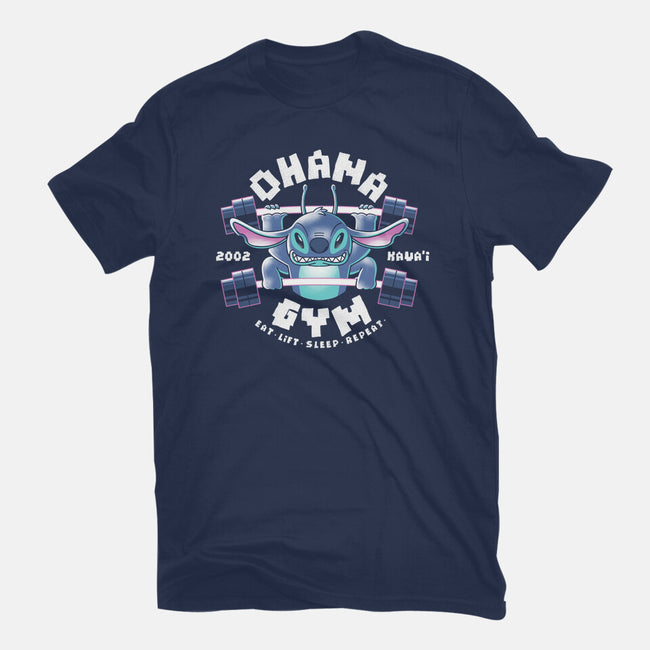 Ohana Gym-Womens-Fitted-Tee-naomori