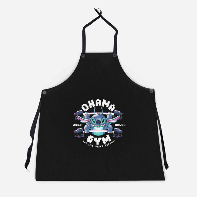 Ohana Gym-Unisex-Kitchen-Apron-naomori