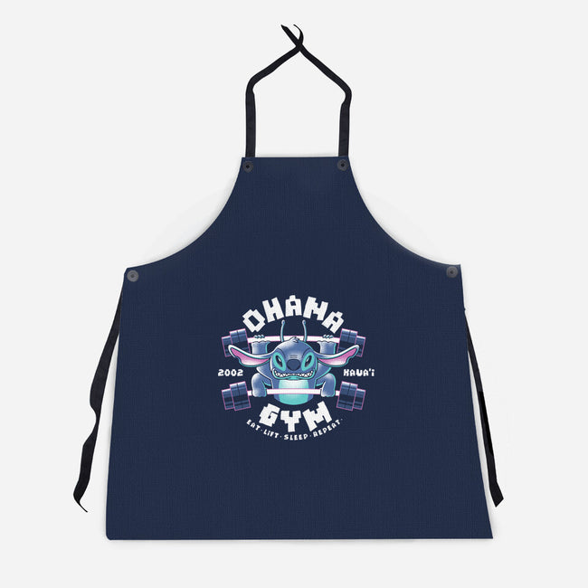 Ohana Gym-Unisex-Kitchen-Apron-naomori