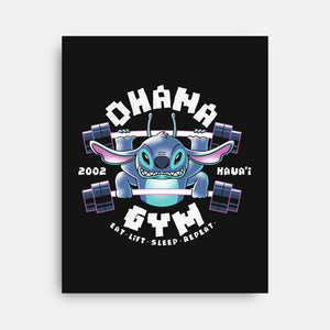 Ohana Gym-None-Stretched-Canvas-naomori