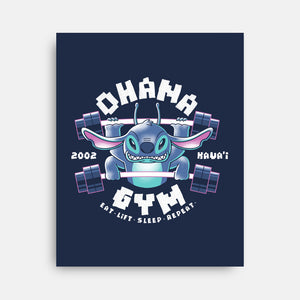 Ohana Gym-None-Stretched-Canvas-naomori