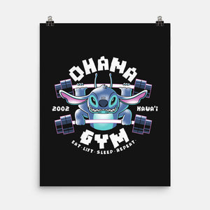 Ohana Gym-None-Matte-Poster-naomori