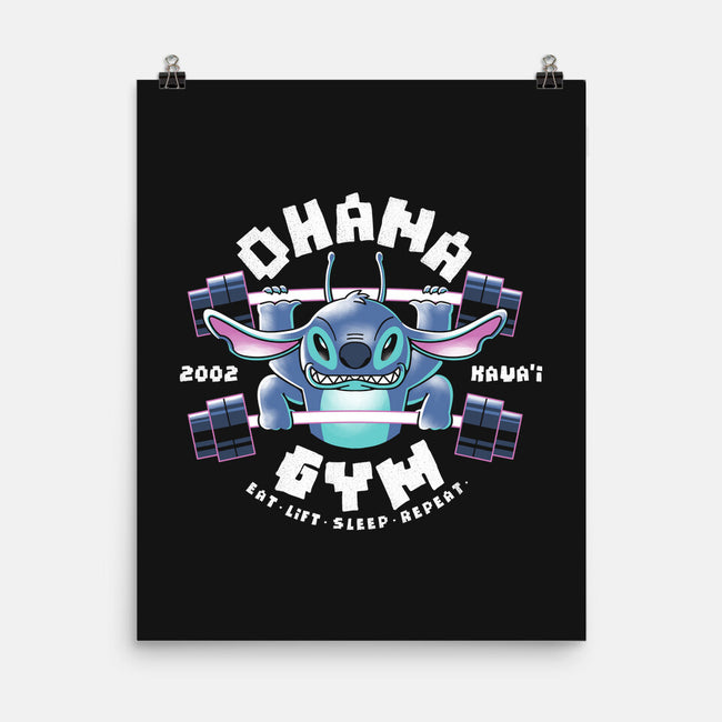 Ohana Gym-None-Matte-Poster-naomori