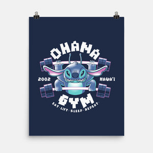 Ohana Gym-None-Matte-Poster-naomori