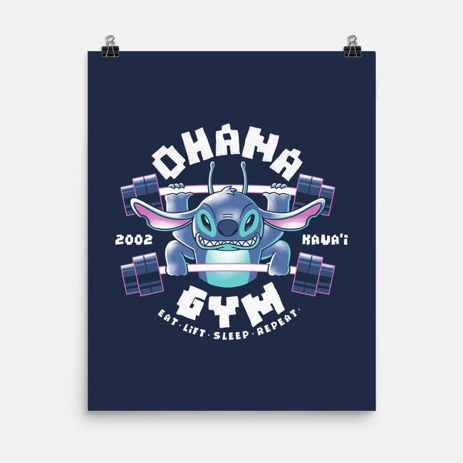 Ohana Gym-None-Matte-Poster-naomori