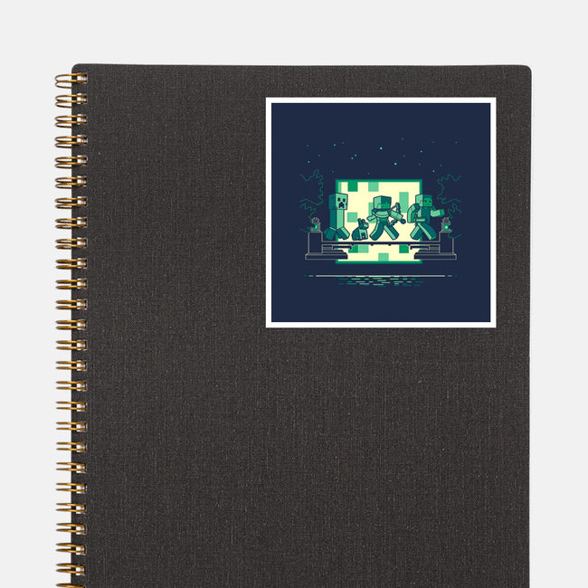 Hakuna Minecrafta-None-Glossy-Sticker-naomori