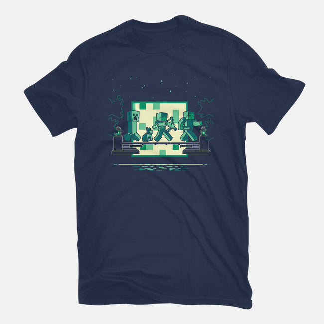 Hakuna Minecrafta-Womens-Fitted-Tee-naomori