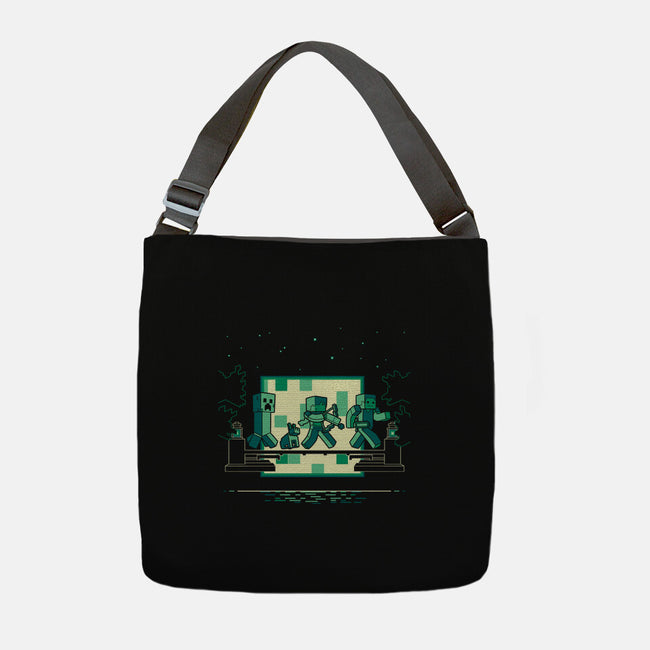 Hakuna Minecrafta-None-Adjustable Tote-Bag-naomori