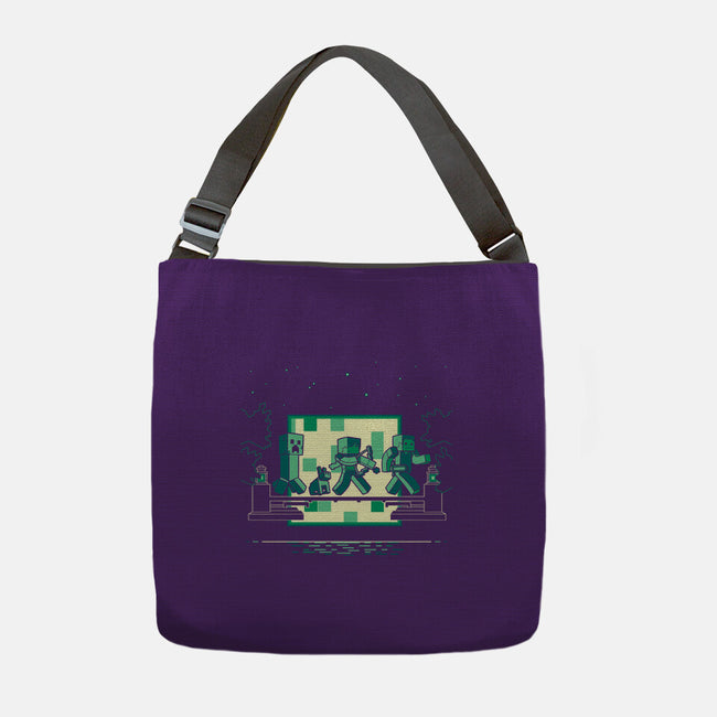 Hakuna Minecrafta-None-Adjustable Tote-Bag-naomori