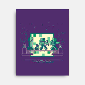 Hakuna Minecrafta-None-Stretched-Canvas-naomori