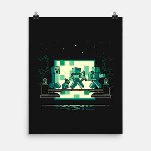 Hakuna Minecrafta-None-Matte-Poster-naomori
