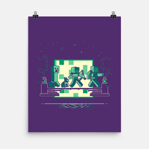 Hakuna Minecrafta-None-Matte-Poster-naomori