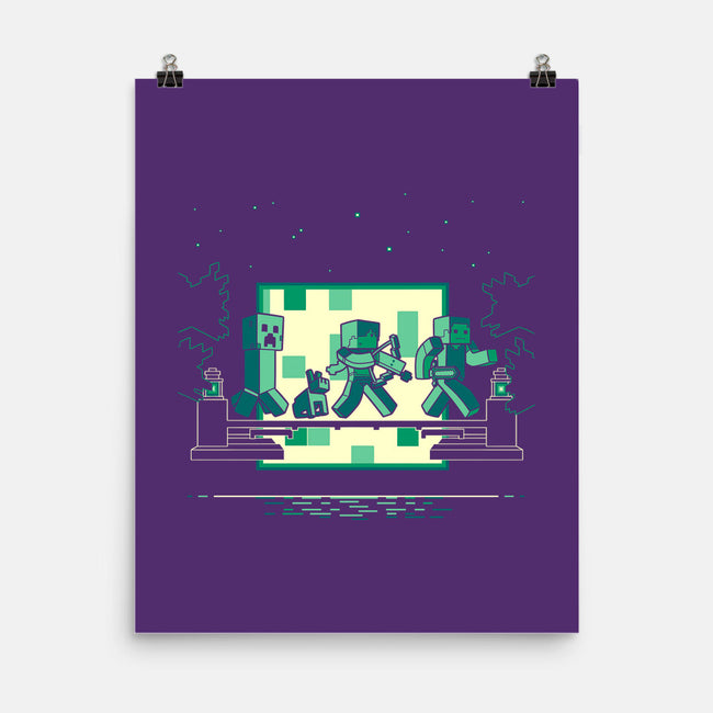 Hakuna Minecrafta-None-Matte-Poster-naomori