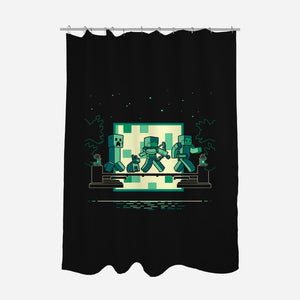 Hakuna Minecrafta-None-Polyester-Shower Curtain-naomori