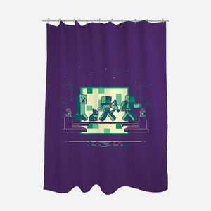 Hakuna Minecrafta-None-Polyester-Shower Curtain-naomori