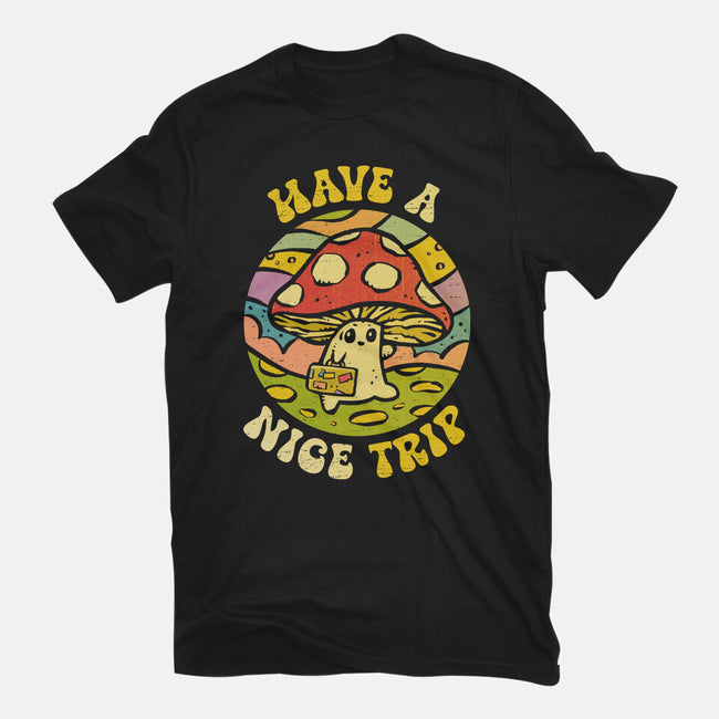Have A Nice Trip-Womens-Fitted-Tee-kg07