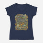 Stay Shiny-Womens-V-Neck-Tee-kg07
