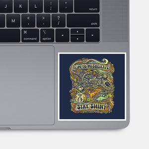 Stay Shiny-None-Glossy-Sticker-kg07