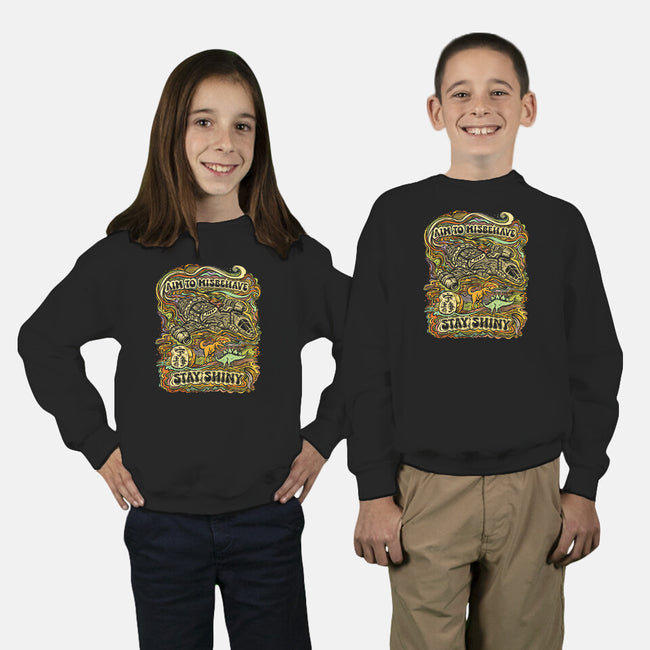 Stay Shiny-Youth-Crew Neck-Sweatshirt-kg07
