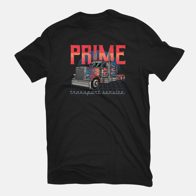 Prime Transport Service-Womens-Fitted-Tee-momma_gorilla