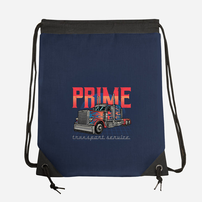 Prime Transport Service-None-Drawstring-Bag-momma_gorilla