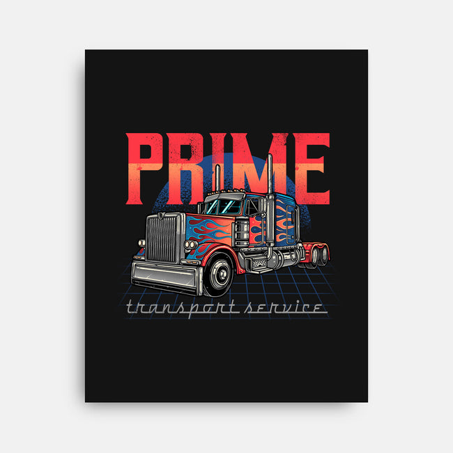 Prime Transport Service-None-Stretched-Canvas-momma_gorilla