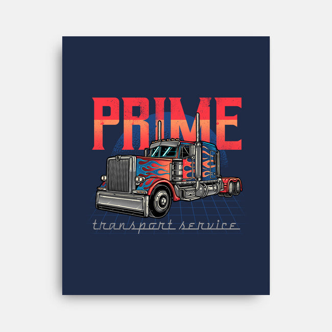 Prime Transport Service-None-Stretched-Canvas-momma_gorilla