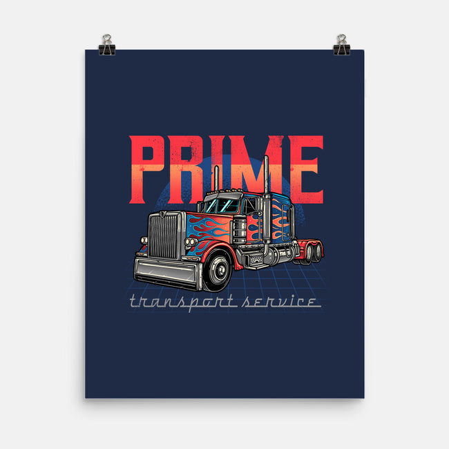 Prime Transport Service-None-Matte-Poster-momma_gorilla